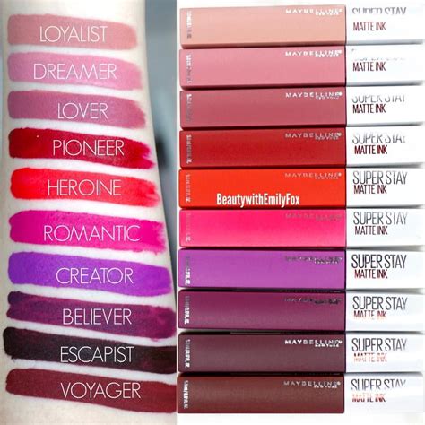 Maybelline Superstay Matte Ink City Edition Review An