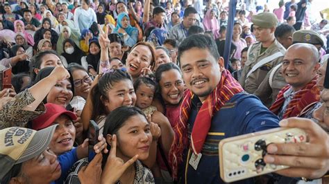 Kode Keras Temu Ramah Warga Medan Tuntungan Bobby Nasution Berpesan