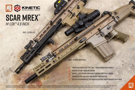 PTS Kinetic SCAR MREX M Lok 4 9 Rail