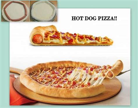 MyFridgeFood - Hot Dog Pizza Crust!