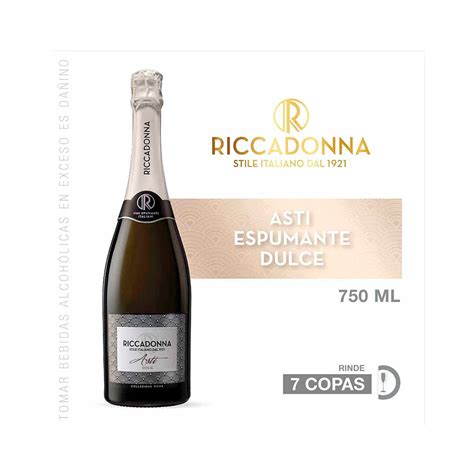 ESPUMANTE RICCADONNA 750ML Detalove