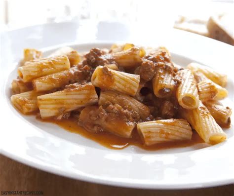 Instant Pot Beef Rigatoni Easy Instant Recipes