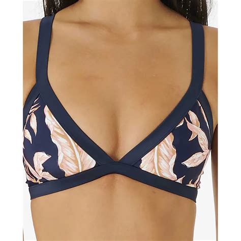 Rip Curl Mirage Colour Block Triangle Bikini Top Blue Dressinn