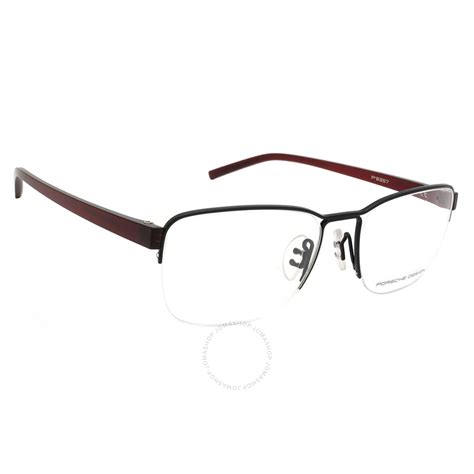 Porsche Design Demo Square Mens Eyeglasses P8357 A 52 4046901720896 Eyeglasses Jomashop