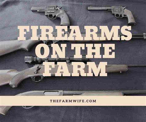 Firearms on the Farm - The Farm Wife