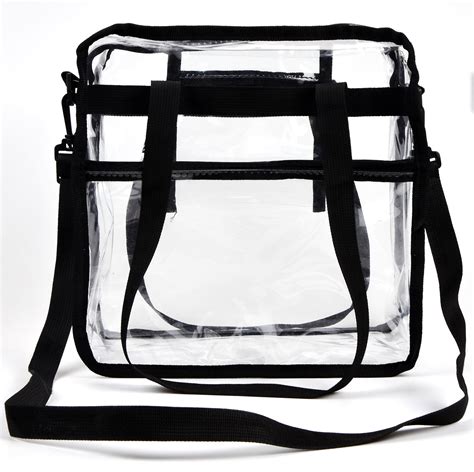 Youngever Clear Bag 12 X 6 X 12 Inch Stadium Approved Clear