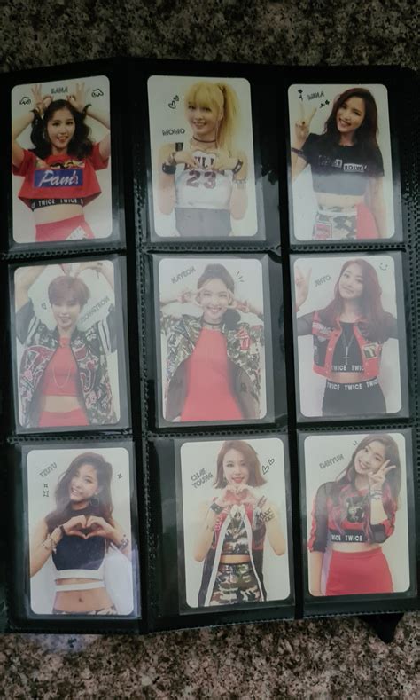 Twice Like Ooh Ahh Complete Photocard Set Hobbies Toys Memorabilia