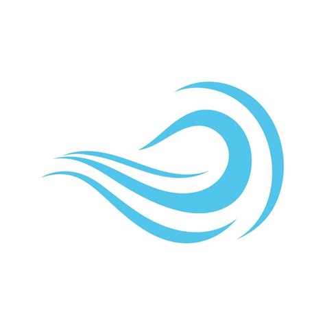 Premium Vector Wave Logo Graphic Symbols Of Ocean Or Flowing Sea