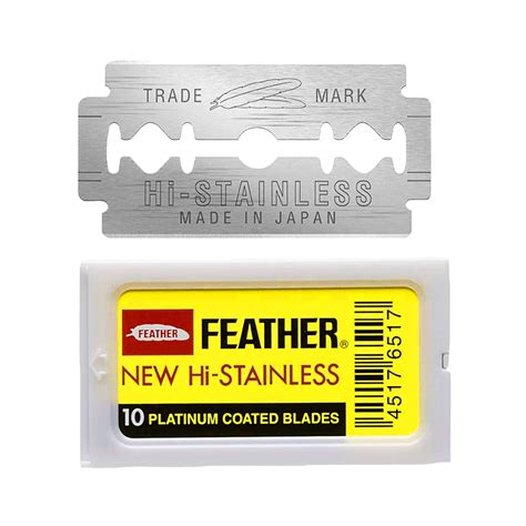 Feather Safety Razor Blades