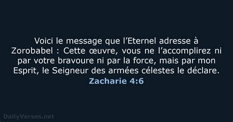 Zacharie Verset De La Bible Bds Dailyverses Net