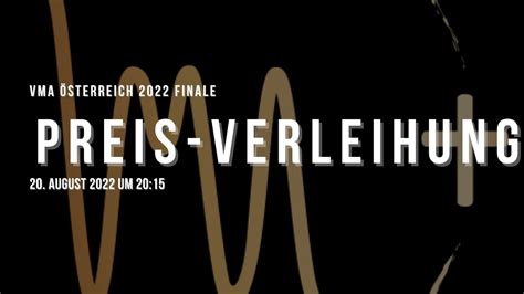 Preisverleihung Vocation Music Award Österreich 2022 YouTube