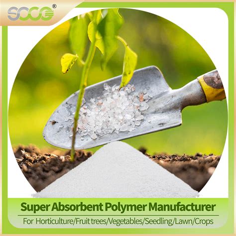 Water Retaining Agent Potassium Based Sap For Landscape Construction