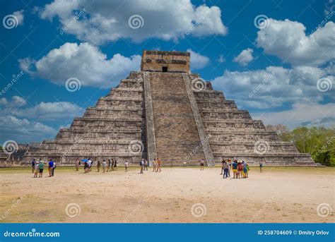 Chichen Itza Mexico Avr 2022 Pyramide Du Temple Kukulcan El Castillo