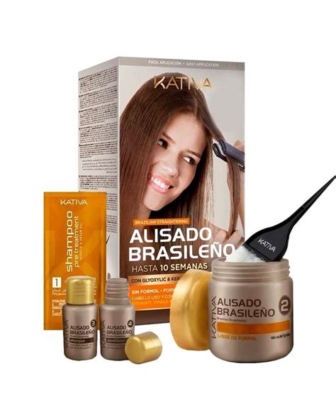 Kit De Alisado Brasile O De La Marca Kativa Con Keratina