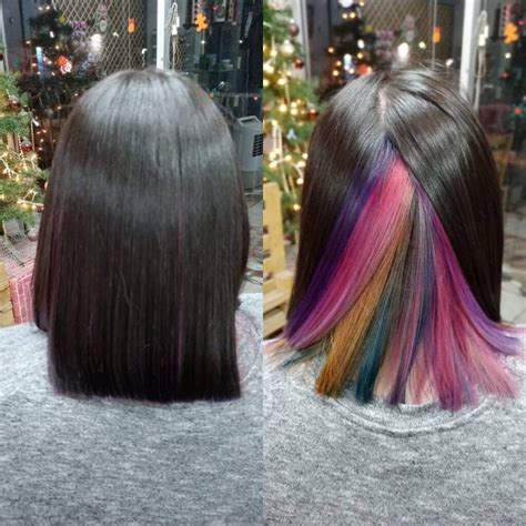 25 Trendy Undercolor Hair Ideas To Look Elegant Under Dye Hair Color Under Hair Dye Under