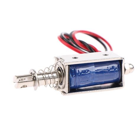 DC 6V 12V 24V Magnetic Solenoid Push Pull Open Frame Electromagnet 053