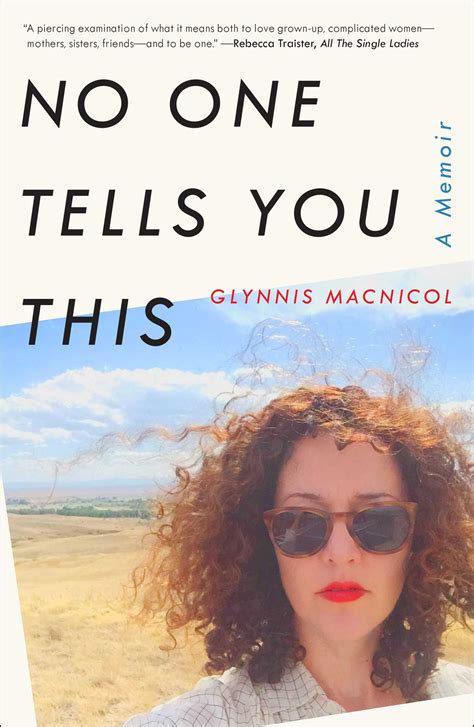 No One Tells You This Book By Glynnis MacNicol Official Publisher