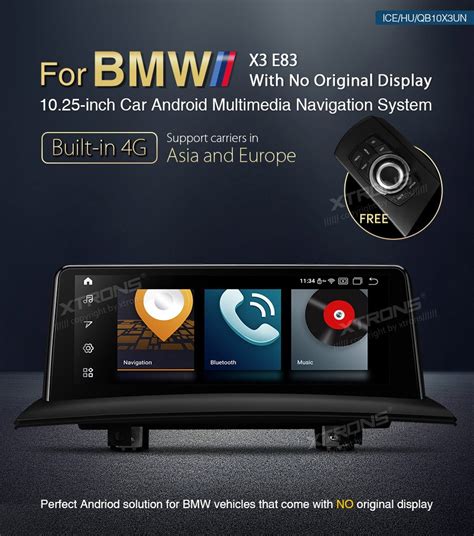 Xtrons Qb X Un Bmw X E Multimeedia Android Quad Core