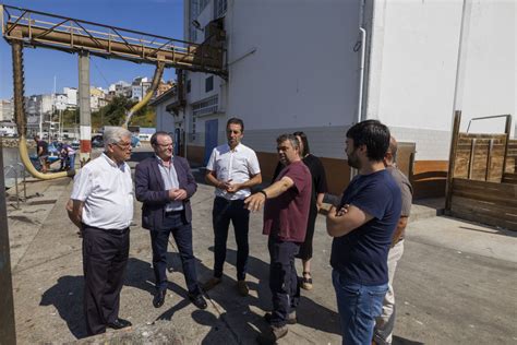 El Conselleiro Del Mar Y El Alcalde De Malpica Mantuvieron Un Encuentro