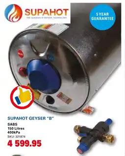 Kwikot Superline B Geyser L Offer At Cashbuild