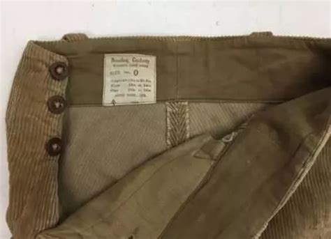 Original 1945 Dated Womens Land Army Breeches In Trousers Shorts