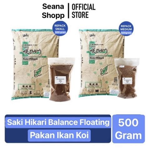 Jual Pelet Saki Hikari Balance Floating 500gram Small Medium Pakan