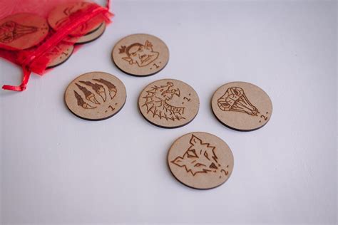 Large Monster Tokens DND 5E Tokens RPG Accessories for Game Nights ...