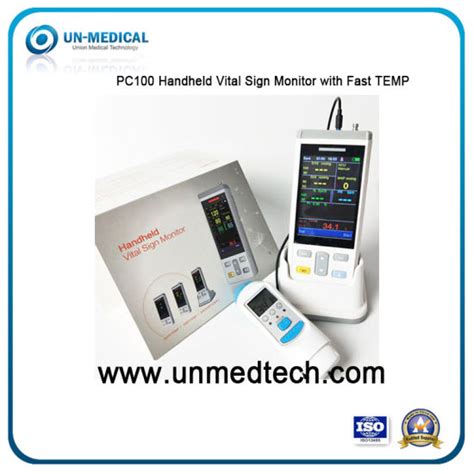 China Pc100 Adult Pediatric Neonate Hospital Medical Patient Etco2 Monitor Handheld Vital Sign