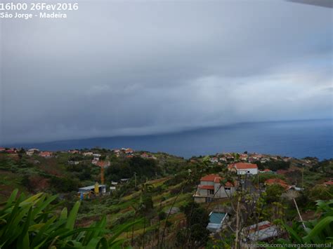 Tempo Nas Ilhas 26Fev2016 Fotos Chuva Fraca Pela Costa Norte Da Madeira