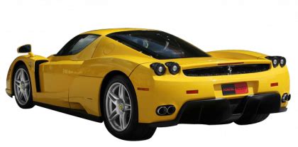 Superfast Yellow Ferrari PNG Transparent Image PNG Mart