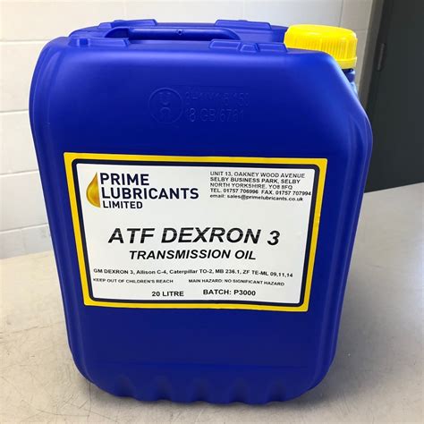 Yorkshire Automatic Transmission Fluid Dexron 3