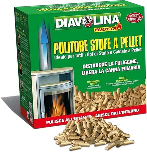 Diavolina Pulitore Stufe A Pellet Amazon It Giardino E Giardinaggio