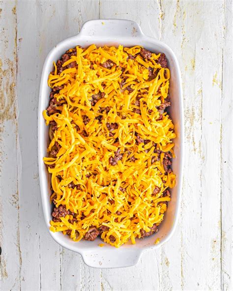 Easy Peasy Cheesy Hamburger Potato Casserole CheekyKitchen