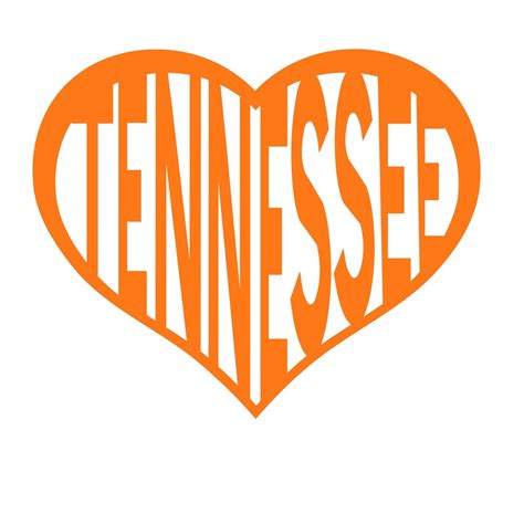 Tennessee SVG Cut Design - Etsy