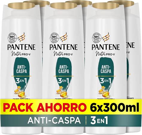 Pantene Champ Anticaspa Acondicionador Tratamiento En Nutri Pro