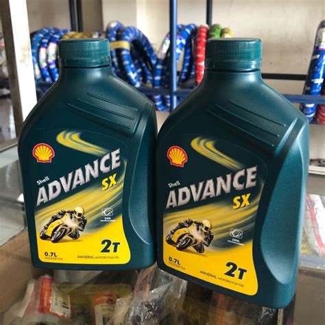 Jual Oli Motor Shell Advance T Sx Ml Original Asli Shopee Indonesia