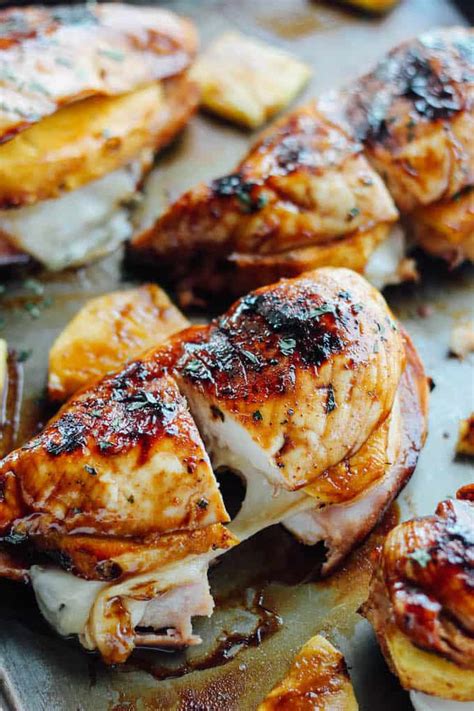 Grilled Hawaiian Stuffed Chicken Destination Delish