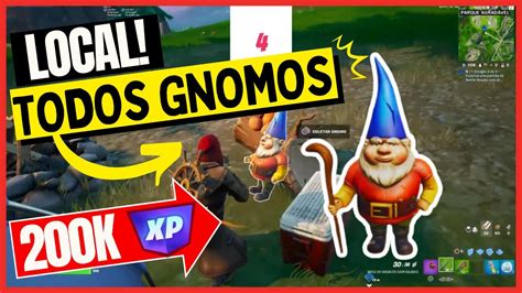 Localiza O De Todos Os Gnomos Cap Tulo Temporada Raiz Fortnite