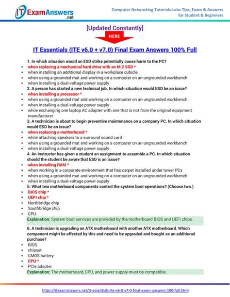 It Essentials Version 70 Ite Final Exam Answers Pdf