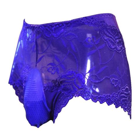 Sissy Full Lace Pouch Panties For Men Cute Sissy