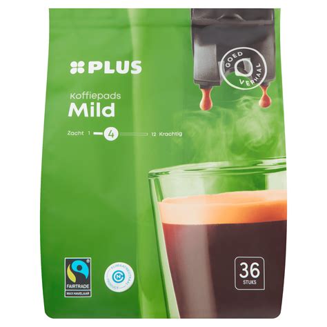 Plus Koffiepads Mild Roast Fairtrade Per Stazak St