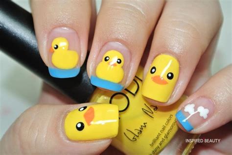 Yellow Duck Nails Pictures Photos And Images For Facebook Tumblr