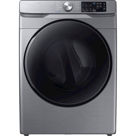 Samsung 7 5 Cu Ft Stackable Electric Dryer With Steam And Sensor Dry