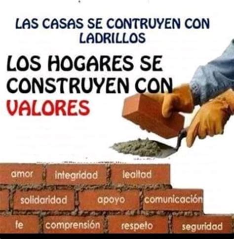 Las Casas Se Construyen Con Ladrillos Los Hogares Se Construyen Con