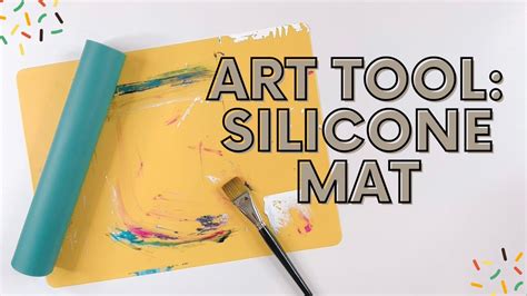 Using An Art Tool Silicon Mat For Painting Try This Silicon Mat For