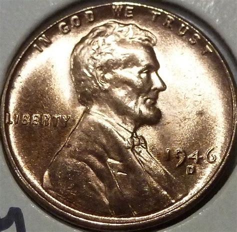 1946 D Gem BU RED Lincoln Wheat Cent 40 S For Sale Buy Now Online