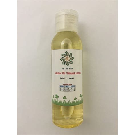 Jual Minyak Jarak Murni Castor Oil Asli Penumbuh Rambut Alis Kualitas Premium Sealed Bottle