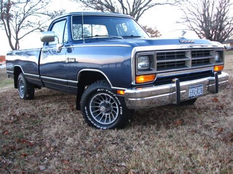 Restored 1989 Dodge Ram D 150 Le Pickup Truck For Sale Photos