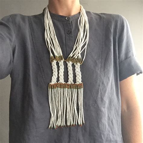 Ethnic Bead Necklace