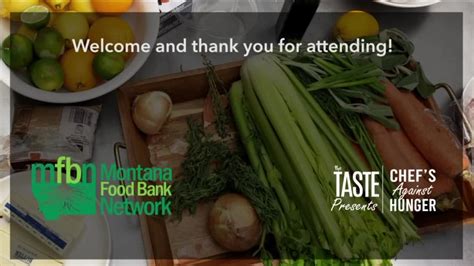 Montana Food Bank Network Thanking Community For Fund Raiser Support